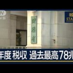 「払うことで生活厳しく」最大の収入源は消費税…来年度税収 過去最大の78.4兆円【報道ステーション】(2024年12月25日)