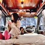 【極寒】3ヶ月間冬の北海道で生活。小さな軽バンでこぢんまり車中泊。