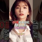 40歳の大台に突入した女性芸能人TOP7 #芸能 #芸能人 #芸能界 #後藤真希