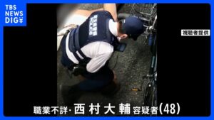 「タクシーのボンネットの上に乗って…」死亡ひき逃げ事件後に車やタクシーなど次々強奪して逃走か　けが人も複数人　48歳の男を逮捕　埼玉県｜TBS NEWS DIG