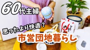 【60代専業主婦/市営団地暮らしの日常】ダイソーとしまむらへ!/いつものルーティン/料理とおやつ