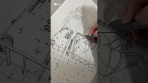 趣味で漫画を描いています #artist #創作漫画 #イラストメイキング #イラスト #アナログイラスト