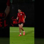 日本代表選手のトレーニング風景！#サッカー日本代表#スポーツ #最高の景色を