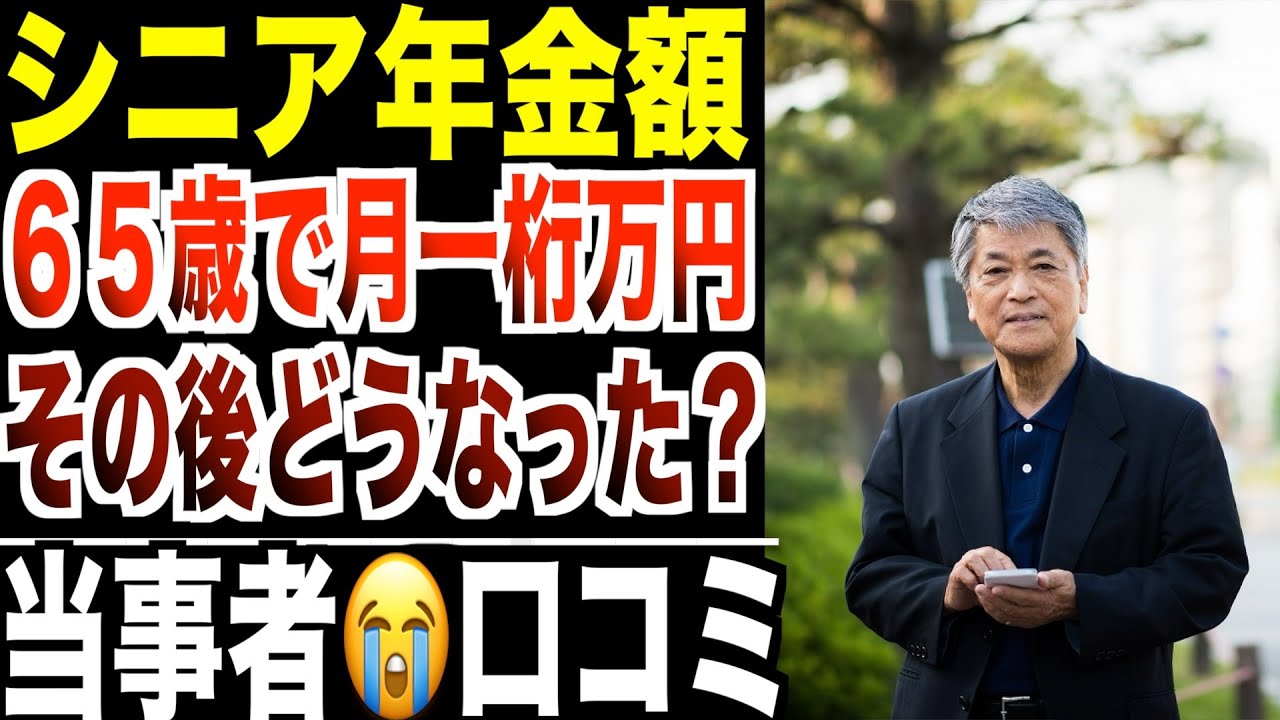 【年金生活】支給額“月一桁万円”の65歳…その後どうなったのか?口コミ20選紹介します。